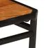 Set 2 bucati scaune de bucatarie, maro, 43 x 43 x 90 cm