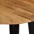  Set mese de cafea, 3 piese, lemn masiv de acacia