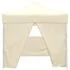 41464  Cream Foldable Tent 3 x 3 m with 4 Walls
