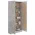  Bibliotecă, gri beton, 82,5 x 30,5 x 185,5 cm, lemn prelucrat