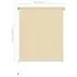  Jaluzea tip rulou de exterior, crem, 80x230 cm, HDPE