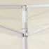 41464  Cream Foldable Tent 3 x 3 m with 4 Walls