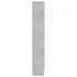 Bibliotecă, gri beton, 82,5 x 30,5 x 185,5 cm, lemn prelucrat