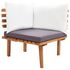  Set mobilier de grădină, 6 piese, lemn masiv de acacia