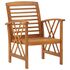  Set mobilier de grădină, 5 piese, lemn masiv de acacia