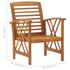  Set mobilier de grădină, 5 piese, lemn masiv de acacia
