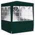  Cort de petrecere profesional cu pereți verde 2,5x 2,5m 90 g/m²