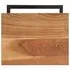  Mese laterale, 2 buc., 31,5x24,5x64,5 cm, lemn masiv de acacia