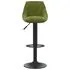  Scaun de bar, verde deschis, catifea
