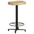  Scaune de bar, 2 buc., 66 cm, lemn masiv de mango