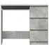  Birou, gri beton, 90 x 45 x 76 cm, lemn prelucrat