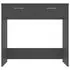  Birou, negru, 80x40x75 cm, lemn prelucrat