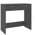  Birou, negru, 80x40x75 cm, lemn prelucrat