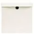  Cutii depozitare cu capace 4 buc. alb, 32x32x32 cm, textil