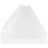  Rafturi de perete, 2 buc., alb, 115x9x3 cm