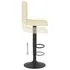  Scaun de bar, crem, material textil