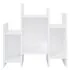  Dulap lateral, alb, 60x26x60 cm, PAL