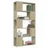  Bibliotecă/Separator cameră, stejar Sonoma, 80x24x155 cm, PAL