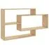  Rafturi de perete, stejar sonoma,104x20x58,5 cm, lemn prelucrat