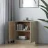  Bibliotecă, stejar Sonoma, 82,5x30,5x80 cm, lemn prelucrat