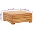  Set mobilier grădină cu perne, 2 piese, lemn masiv de acacia