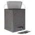  Compostoare grădină 2 buc. maro 60x60x83 cm 600 L plastic ratan
