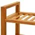  Pantofar cu 3 rafturi, 50x27x60 cm, lemn masiv de stejar