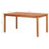  Set mobilier de exterior cu perne 5 piese, lemn masiv de acacia