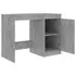  Birou, gri beton, 140 x 50 x 76 cm, lemn prelucrat