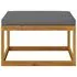  Set mobilier de grădină cu perne, 5 piese, lemn masiv acacia