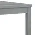  Set mobilier grădină cu pernă, 5 piese, gri, lemn masiv acacia