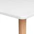  Set mobilier de bar, 5 piese, alb și negru