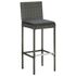  Set mobilier bar de grădină cu perne, 7 piese, gri, poliratan