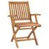  Set mobilier de grădină, 9 piese, lemn masiv de tec