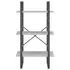 Raft de depozitare, gri beton, 60x30x105 cm, PAL 