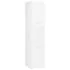  Set mobilier de baie, alb, lemn prelucrat