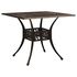  Set mobilier bistro, 5 piese, bronz, aluminiu turnat