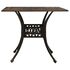  Set mobilier bistro, 5 piese, bronz, aluminiu turnat