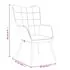 Scaun de relaxare cu taburet, gri deschis,textil