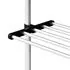  Sistem de șifonier telescopic cu rafturi, aluminiu