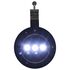  Lămpi solare de exterior cu LED, 6 buc., alb, 12 cm, rotund