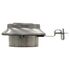  Lămpi solare de exterior cu LED, 6 buc., alb, 12 cm, rotund