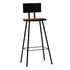  Set mobilier de bar, 5 piese, negru
