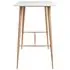  Set mobilier de bar, 3 piese, alb