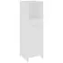  Set mobilier de baie, 4 piese, alb