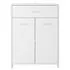  Set mobilier de baie, 4 piese, alb