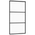 Ușă glisantă cu set feronerie, 102x205 cm, sticlă ESG/aluminiu