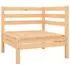  Set mobilier relaxare de grădină, 4 piese, lemn masiv de pin