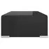  Stativ TV/Suport monitor, sticlă, 40 x 25 x 11 cm, negru