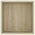  Dulap TV montat pe perete, stejar Sonoma, 102x35x35 cm, PAL